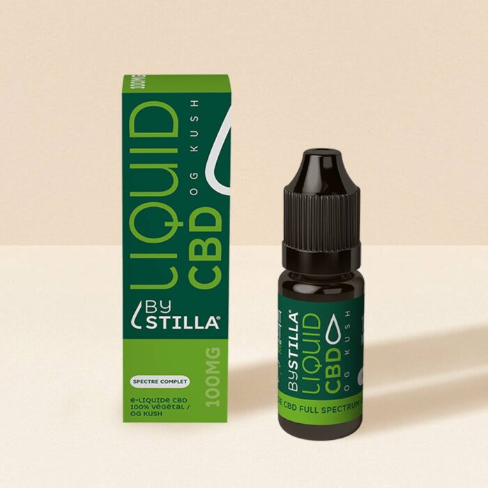 E-liquide CBD OG Kush flacon + boite