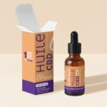 Huile CBD Cheesecake Myrtilles flacon + boite