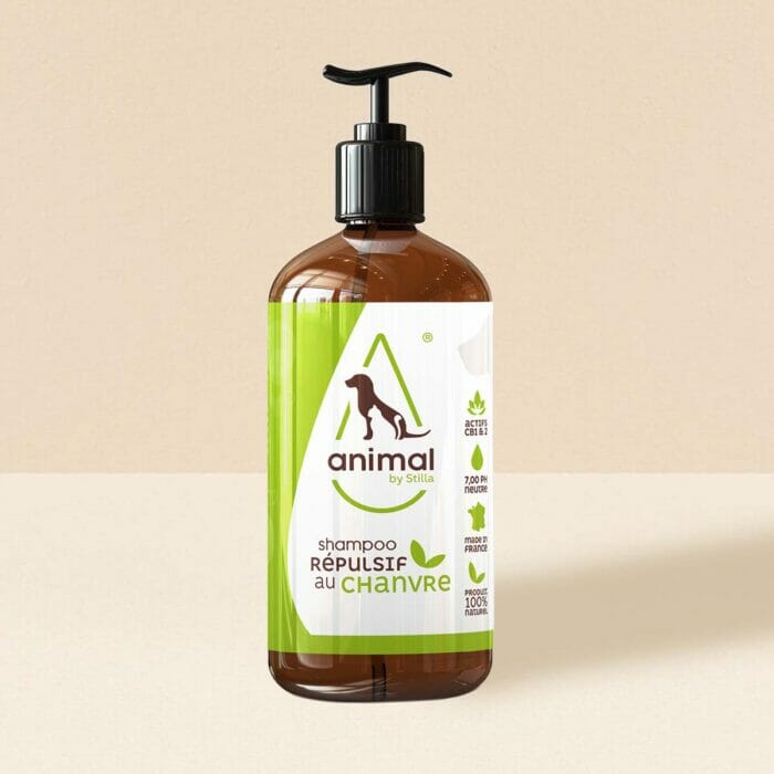 Shampoing anti-parasites animaux