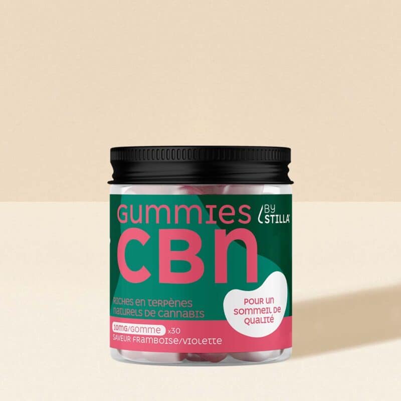 Gummies CBN 10mg sans sucre sommeil